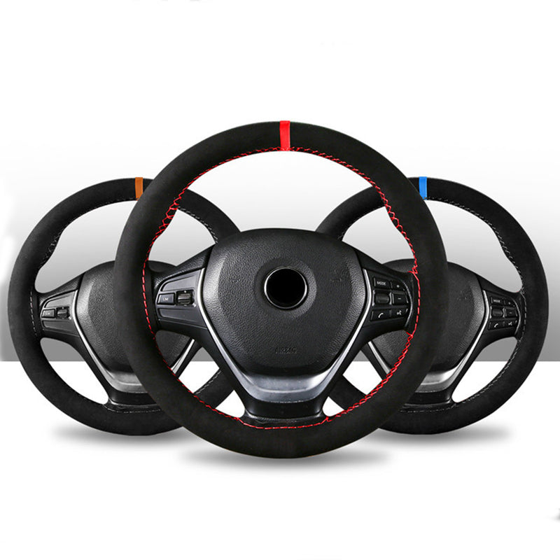 Automobile Wool Microfiber Steering Wheel Cover