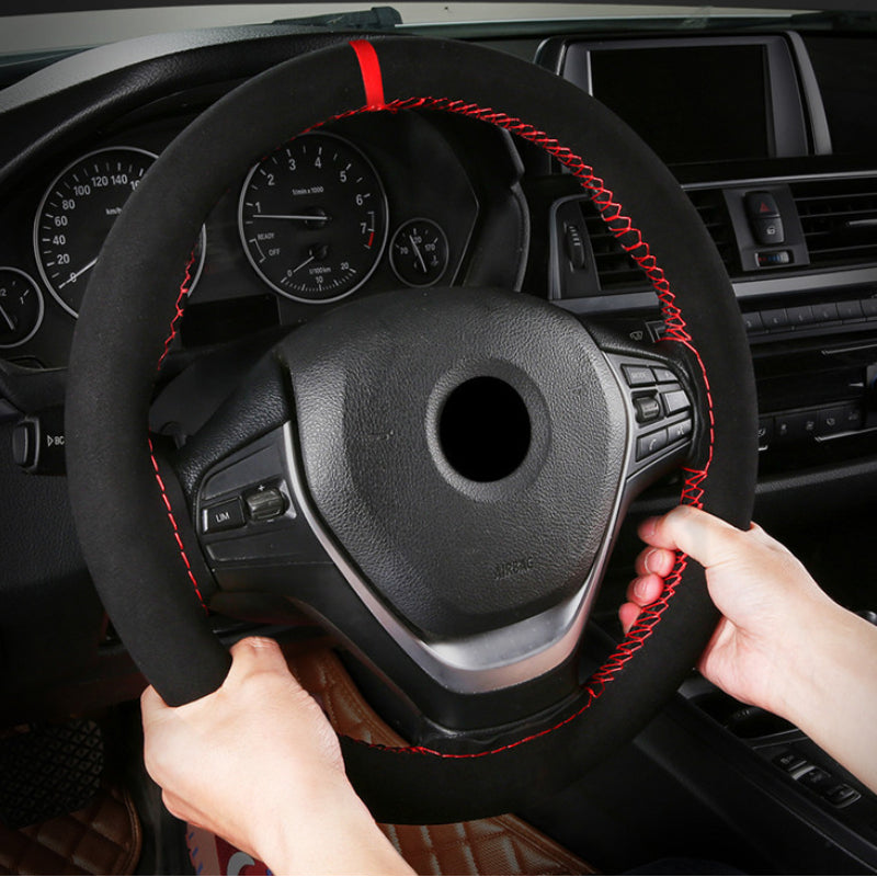 Automobile Wool Microfiber Steering Wheel Cover